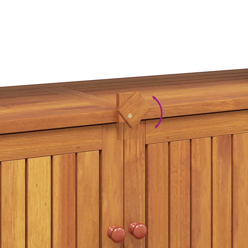 Tavolo Consolle da Giardino 110x35x75 cm Legno Massello Acacia - homemem39