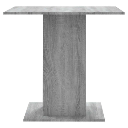 Tavolo da Pranzo grigio sonoma 80x80x75 cm in Legno Multistrato - homemem39