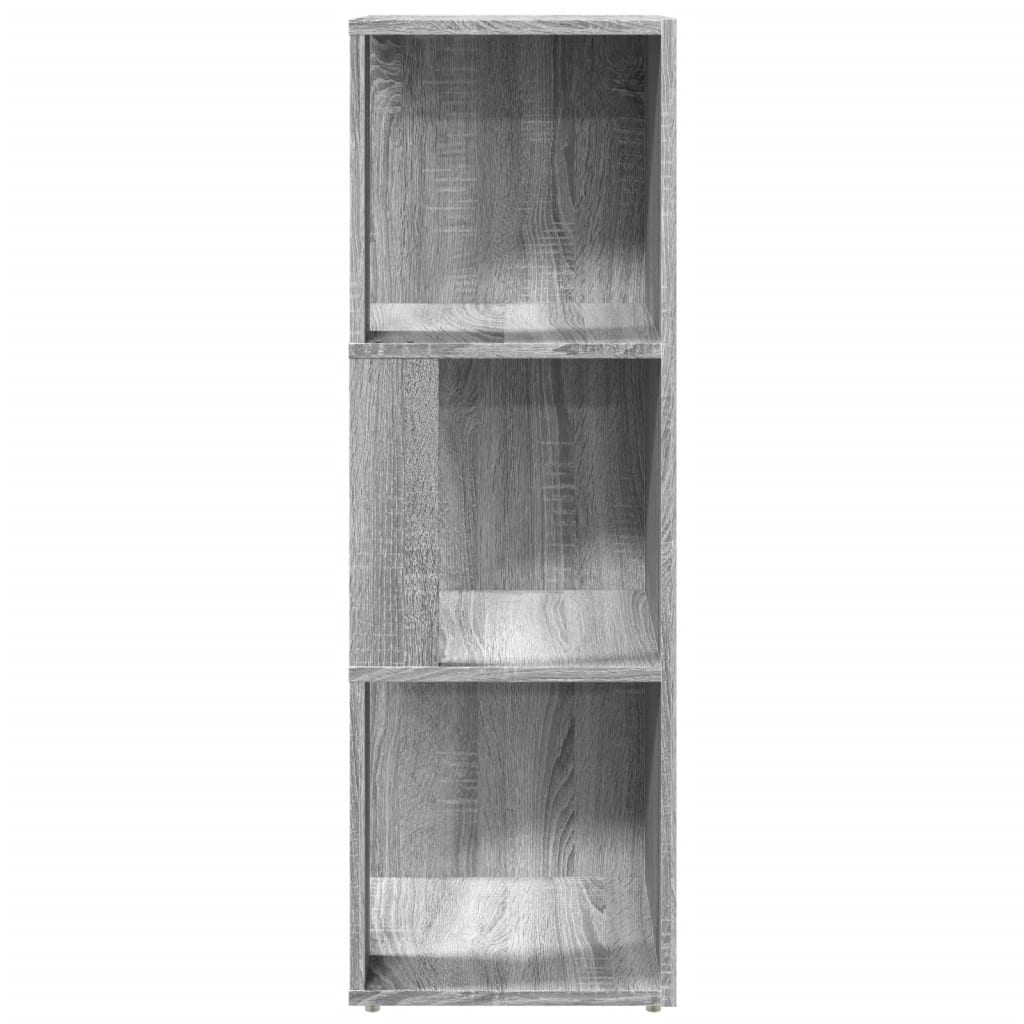 Scaffale Angolare Grigio Sonoma 33x33x100 cm Legno Multistrato | homemem39