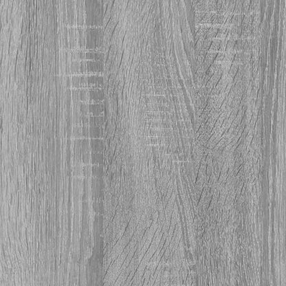 Armadietto Bagno Grigio Sonoma 30x30x179cm in Legno Multistrato