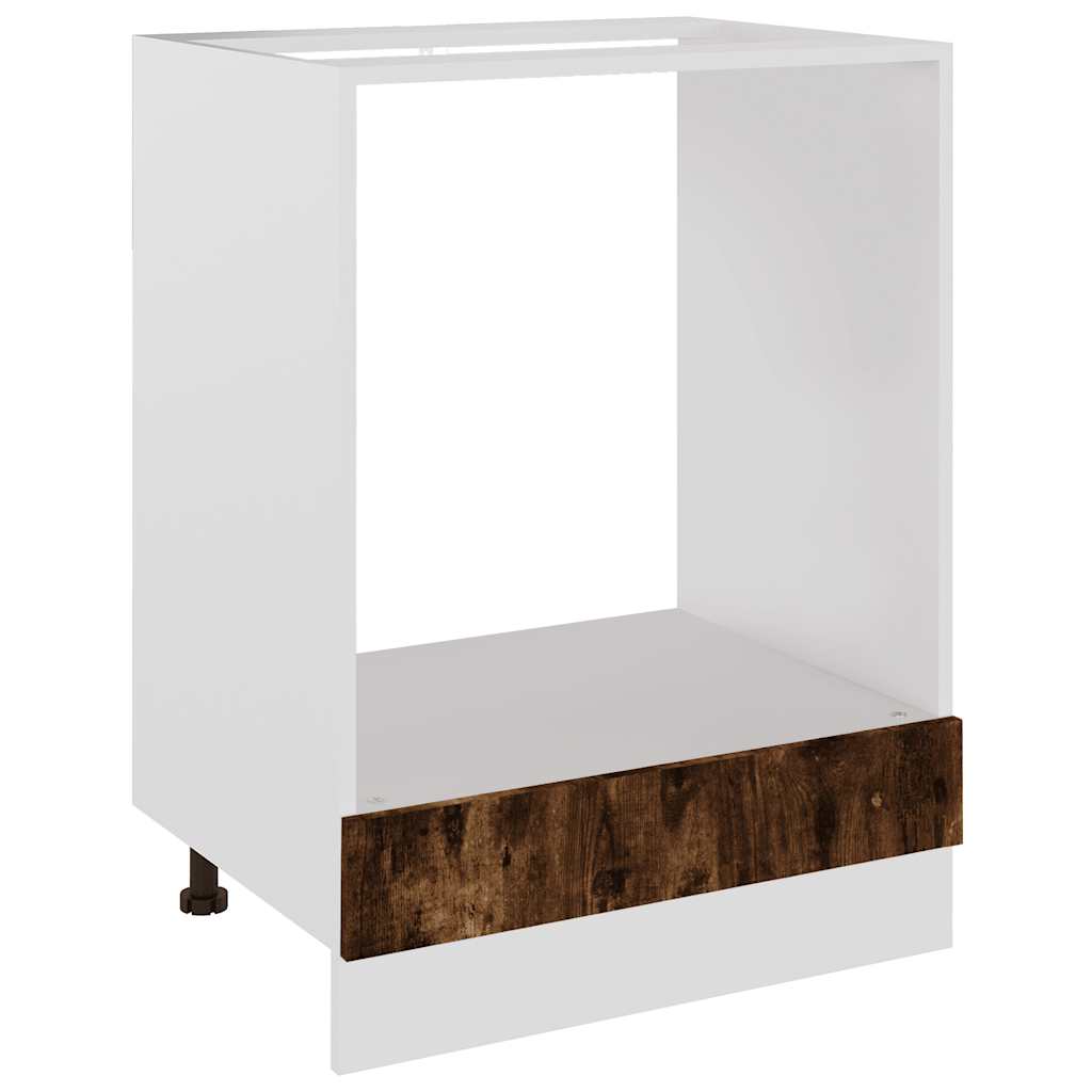 Mobile da Forno “Riga” Rovere Fumo 60x46x81,5 cm | homemem39