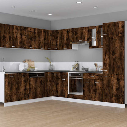 Mobile da Forno “Riga” Rovere Fumo 60x46x81,5 cm | homemem39
