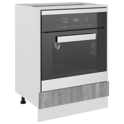 Mobile da Forno “Riga” Grigio Sonoma 60x46x81,5 cm