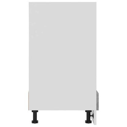 Mobile da Forno “Riga” Grigio Sonoma 60x46x81,5 cm