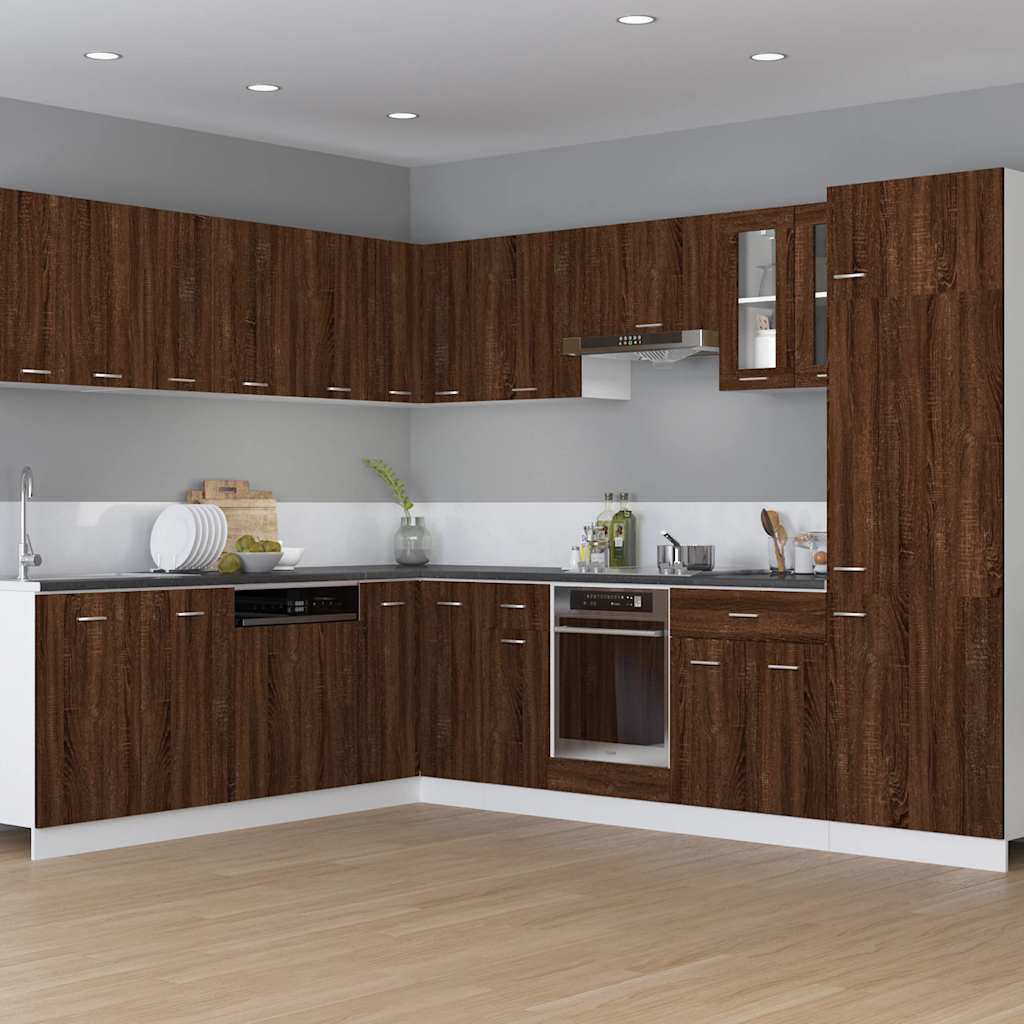Mobile da Forno “Riga” Rovere Marrone 60x46x81,5 cm
