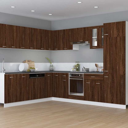 Mobile da Forno “Riga” Rovere Marrone 60x46x81,5 cm