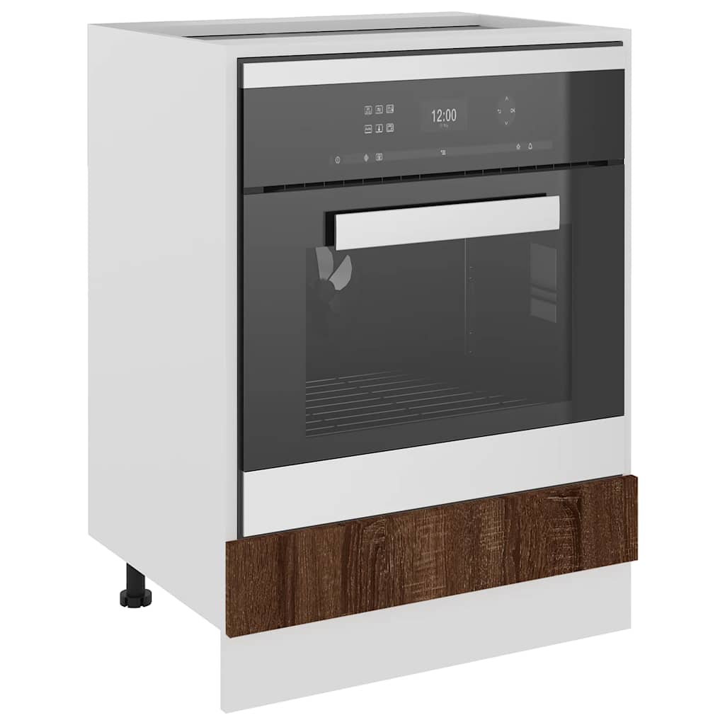 Mobile da Forno “Riga” Rovere Marrone 60x46x81,5 cm