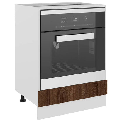 Mobile da Forno “Riga” Rovere Marrone 60x46x81,5 cm