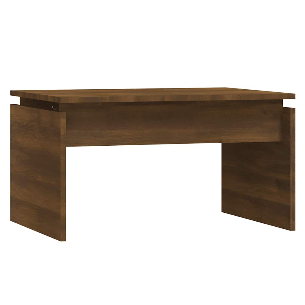 Tavolino da Salotto Rovere Marrone 68x50x38 cm in Multistrato | homemem39