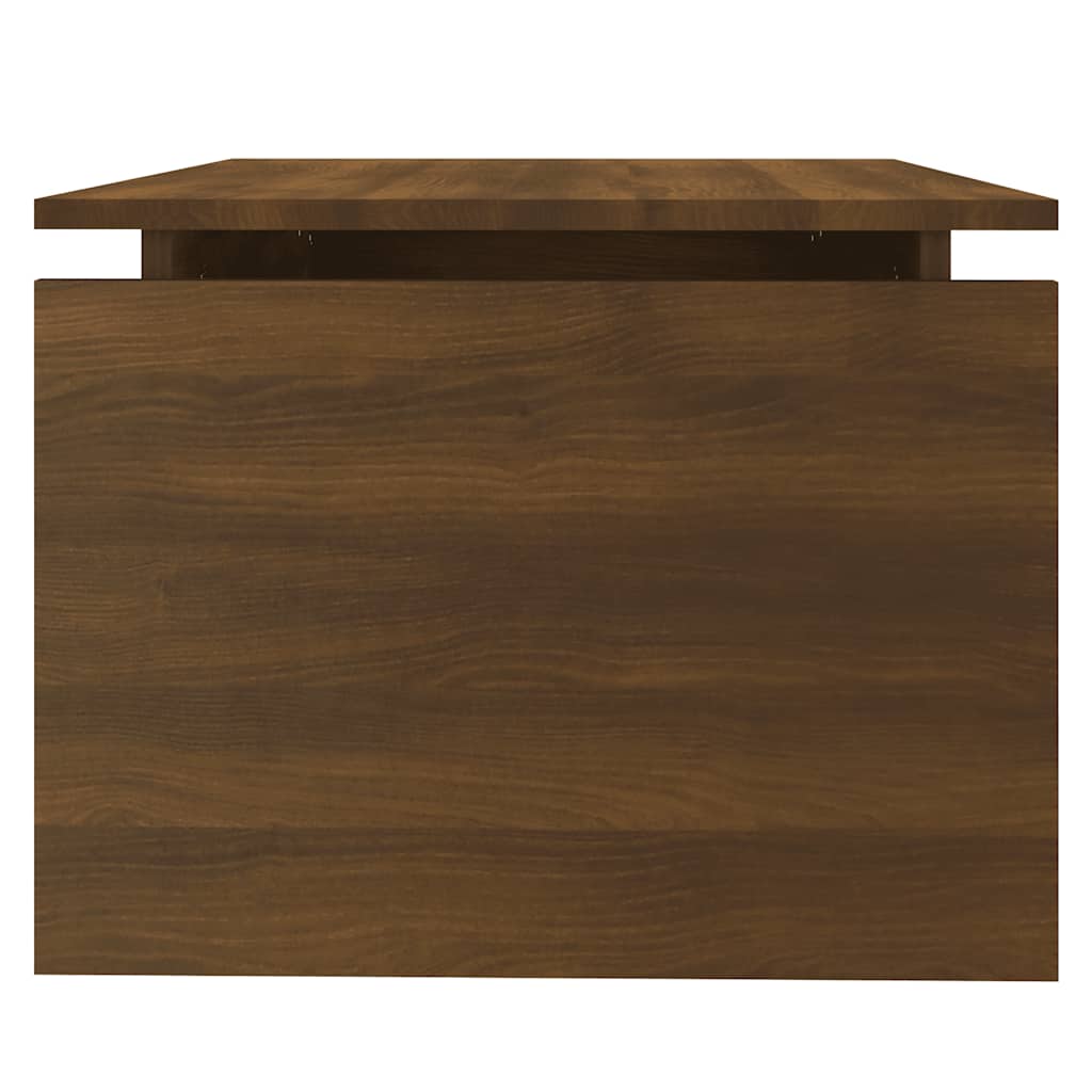 Tavolino da Salotto Rovere Marrone 68x50x38 cm in Multistrato | homemem39