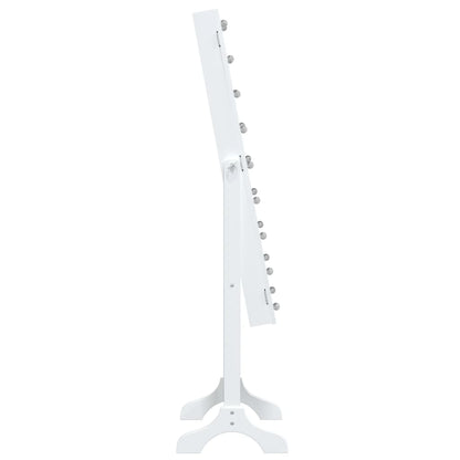 Specchio Autoportante con LED Bianco 34x37x146 cm | homemem39