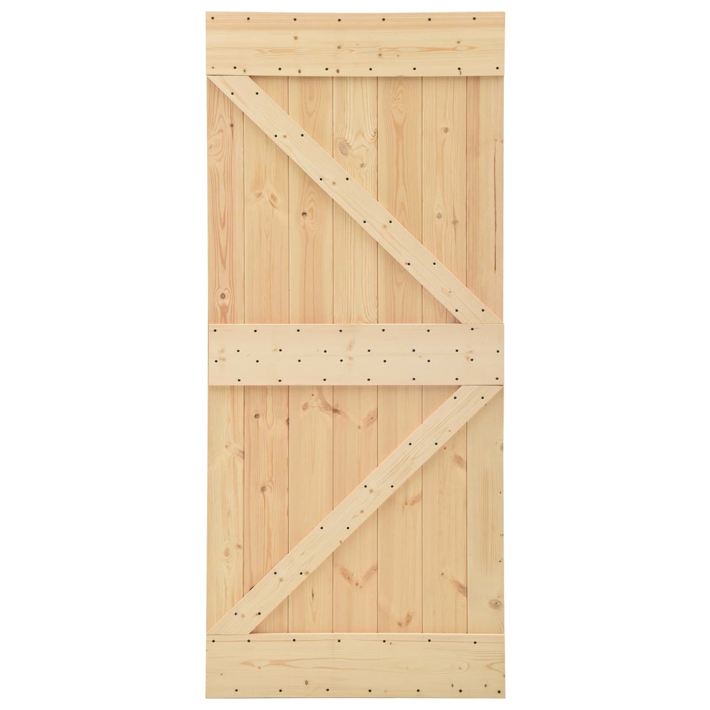 Porta NARVIK Naturale 90 x 210 cm Legno di pino solido | homemem39