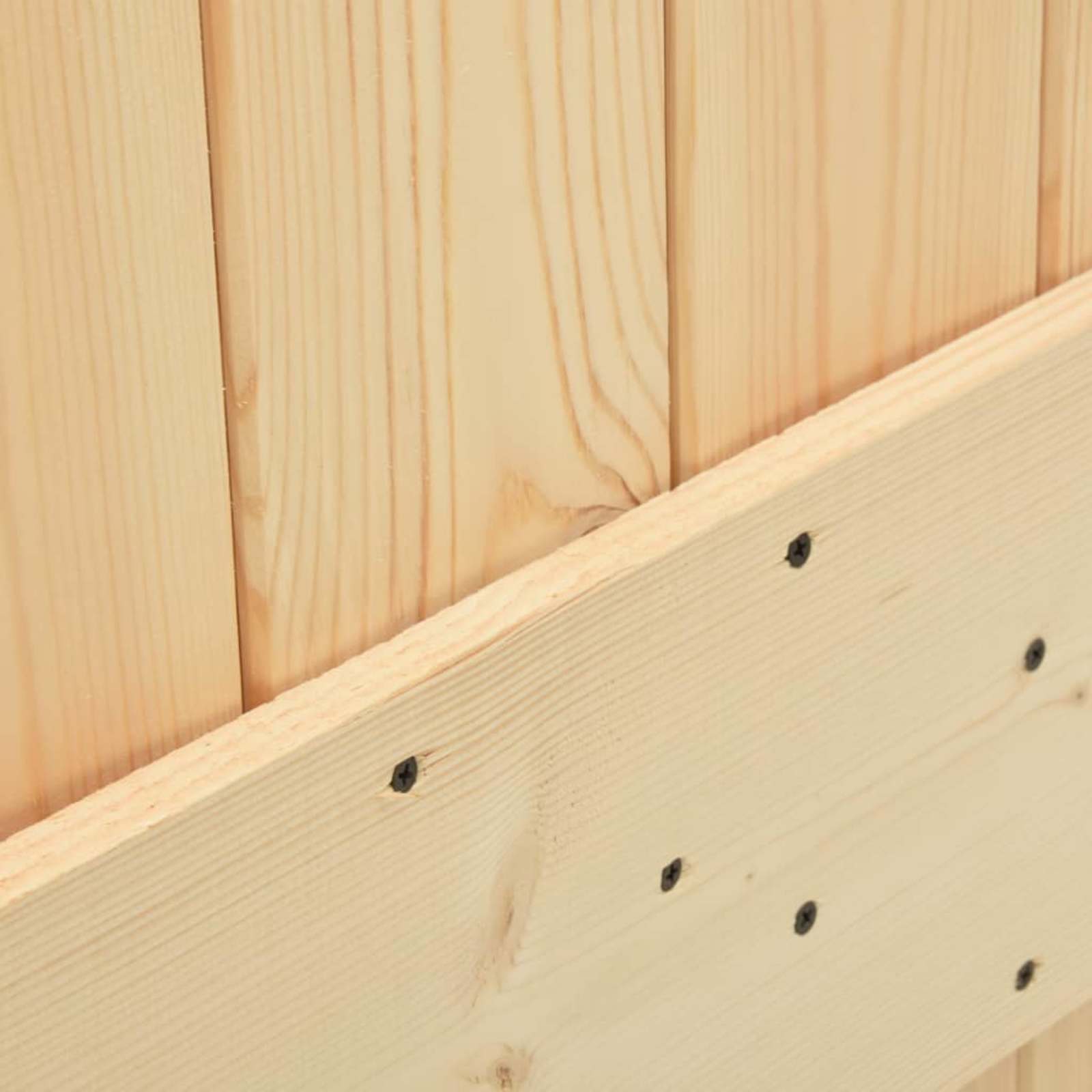 Porta NARVIK Naturale 100 x 210 cm Legno di pino solido | homemem39