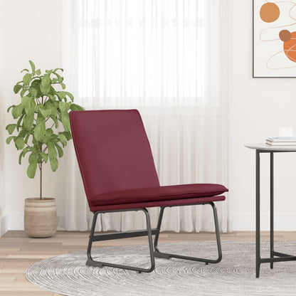 Sedia Lounge Rosso Vino