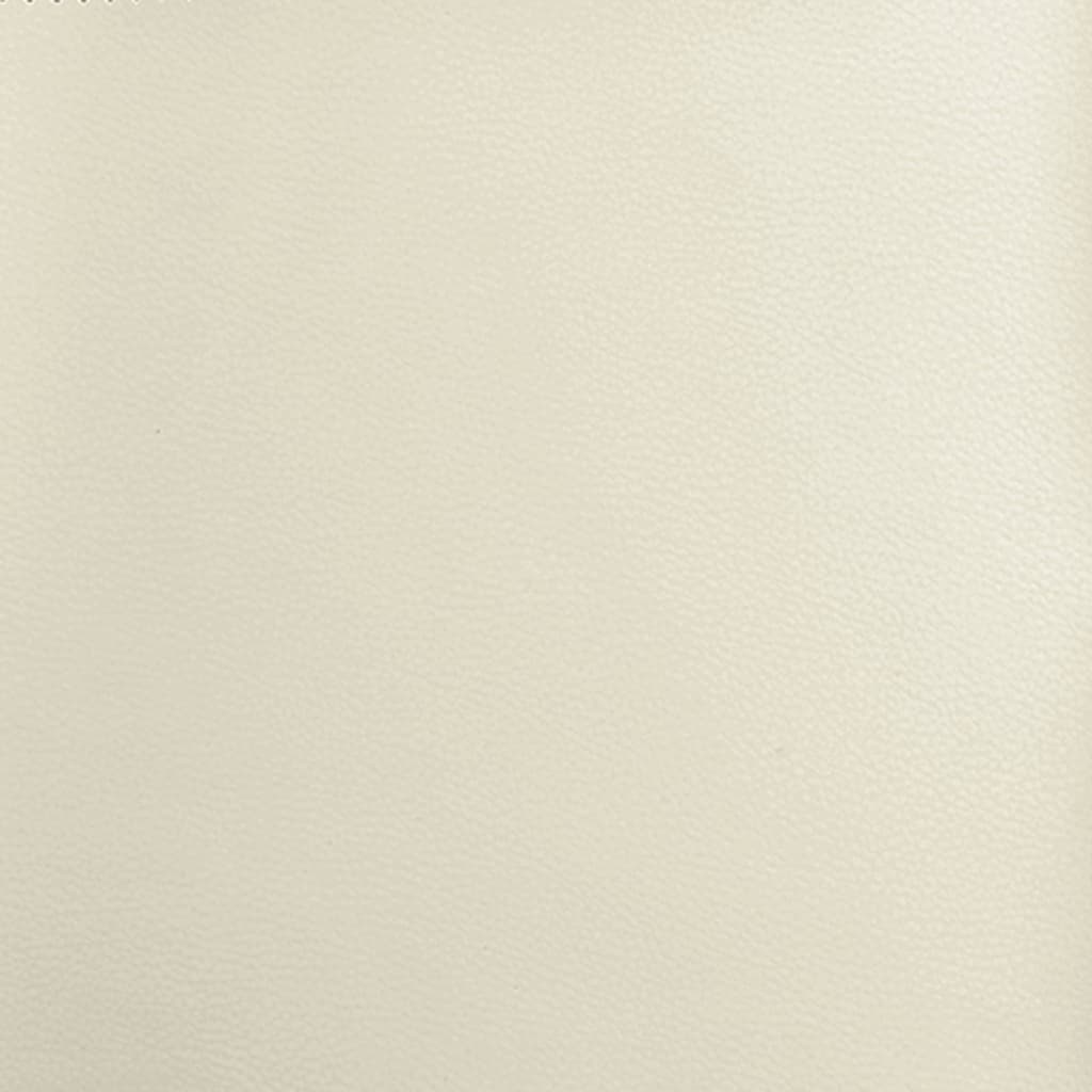 Sedia Lounge Crema 54x75x76 cm in Similpelle