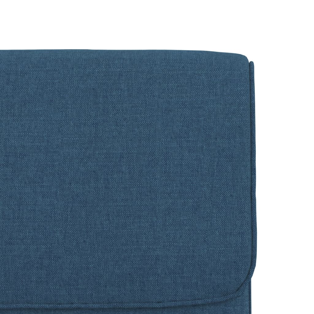 Sedia Lounge Blu 55x64x80 cm in Tessuto