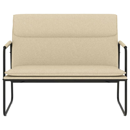 Panca Crema 100x64x80 cm in Tessuto