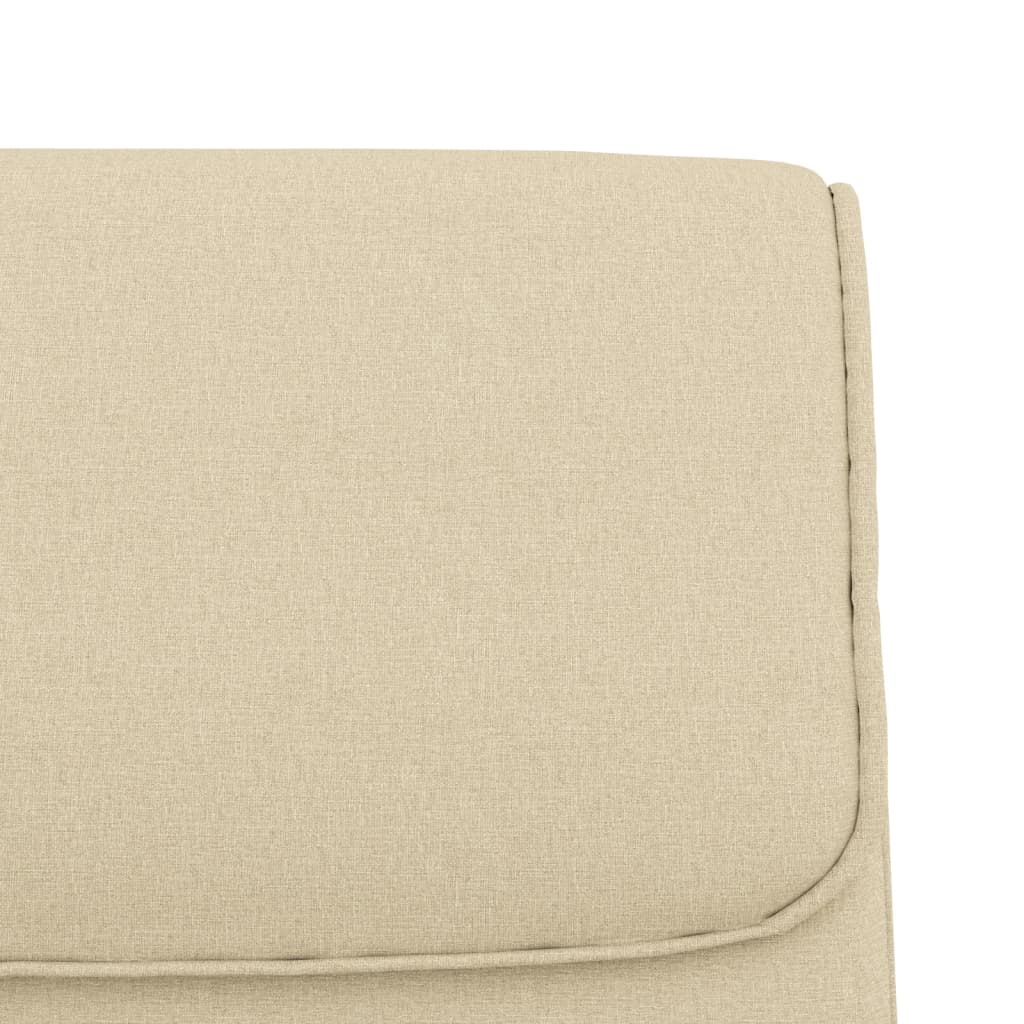 Panca Crema 100x64x80 cm in Tessuto