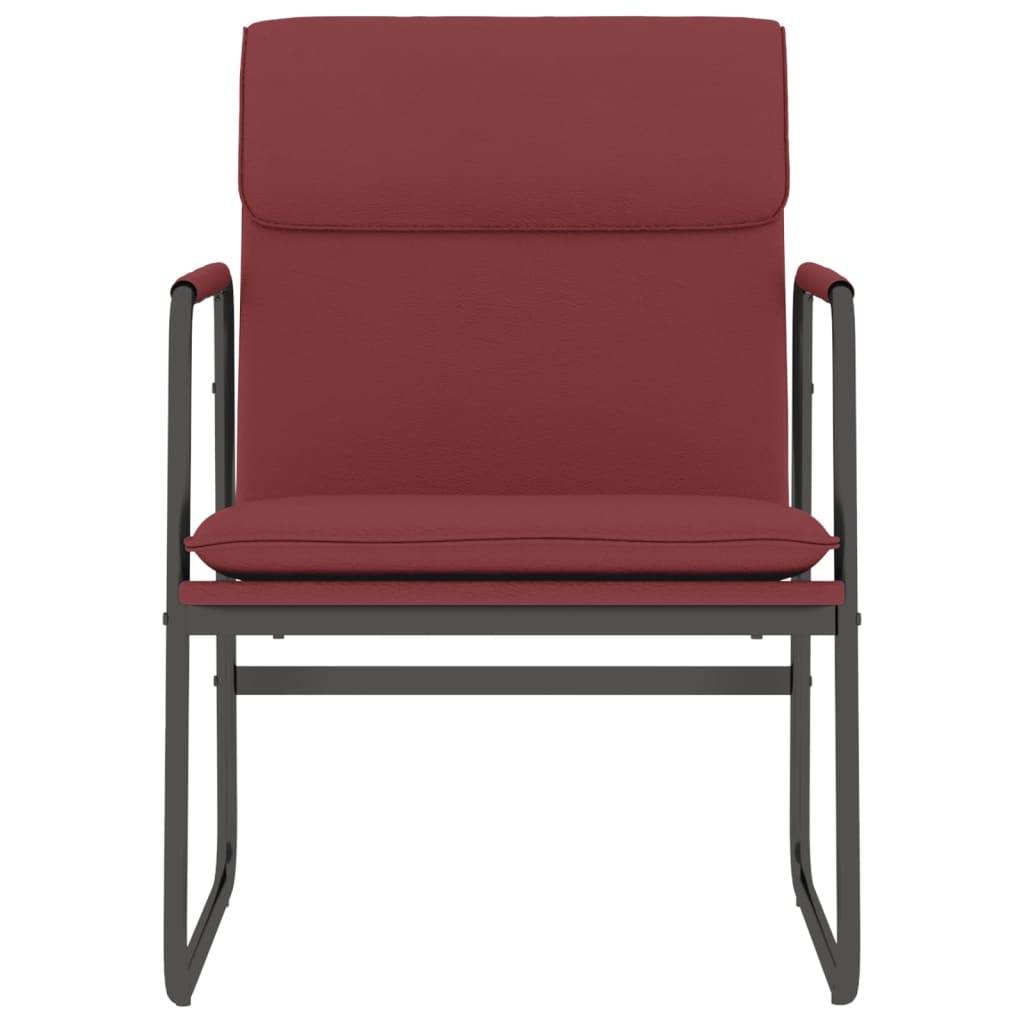 Sedia Lounge Rosso Vino
