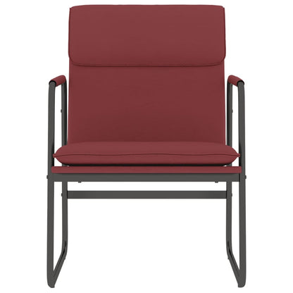 Sedia Lounge Rosso Vino