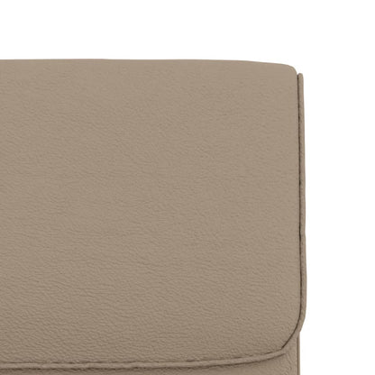 Sedia Lounge Cappuccino in Similpelle