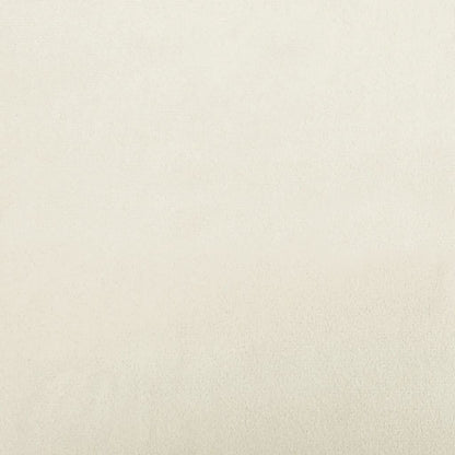 Poltrona Crema 62x79x79 cm Velluto