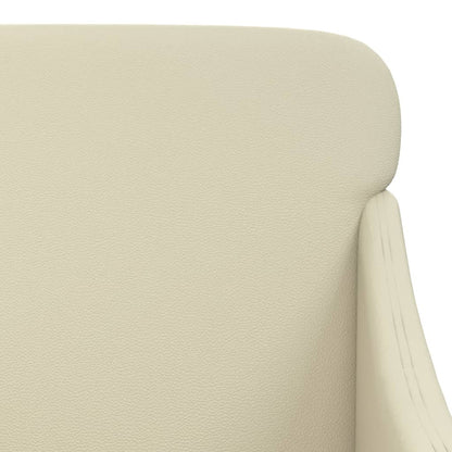Poltrona Crema 63x76x80 cm Similpelle