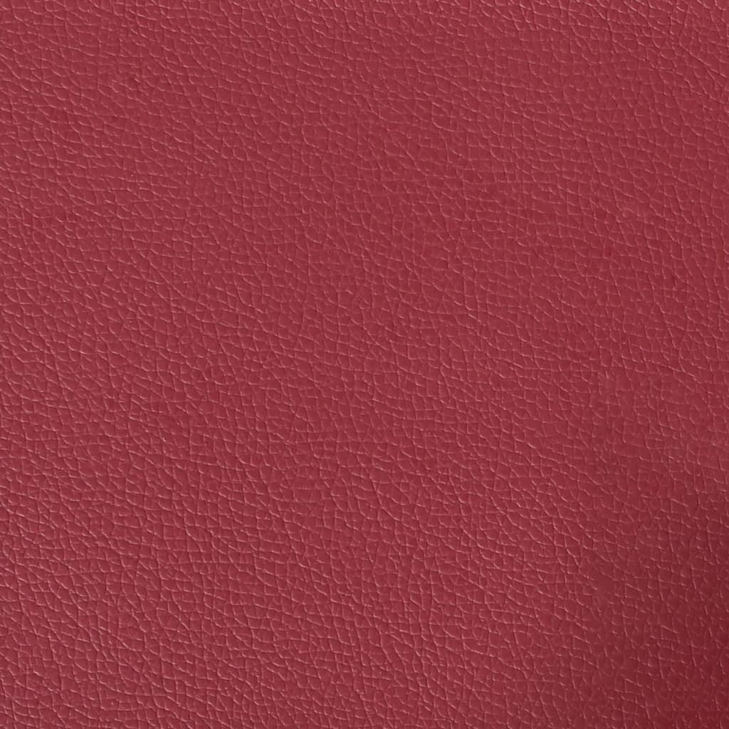Poltrona Rosso Vino 63x76x80 cm Similpelle