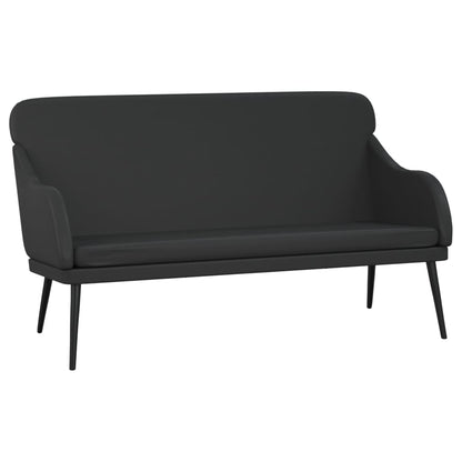 Panca Nera 110x76x80 cm in Similpelle - homemem39