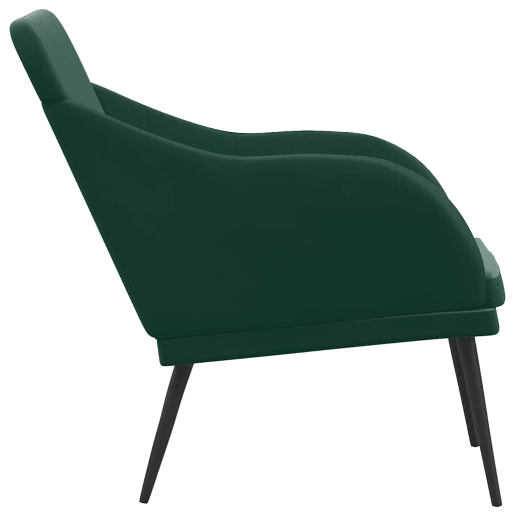 Panca Verde Scuro 110x76x80 cm in Velluto | homemem39