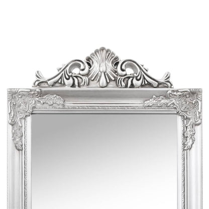 Specchio Autoportante Argento 45x180 cm | homemem39