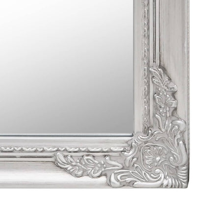 Specchio Autoportante Argento 45x180 cm | homemem39