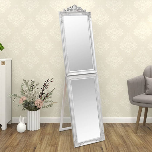 Specchio Autoportante Argento 50x200 cm | homemem39