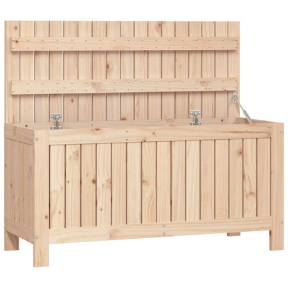 Contenitore da Giardino 108x42,5x54 cm Legno Massello di Pino - homemem39