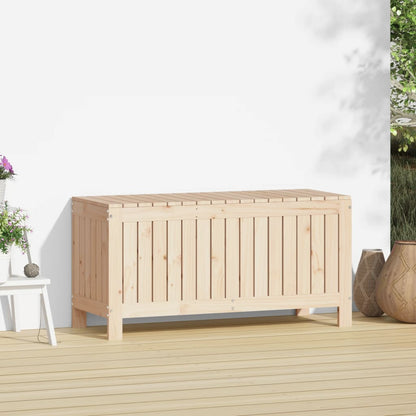 Contenitore da Giardino 108x42,5x54 cm Legno Massello di Pino - homemem39