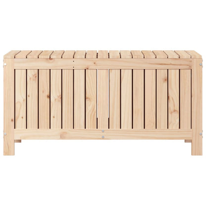 Contenitore da Giardino 108x42,5x54 cm Legno Massello di Pino - homemem39