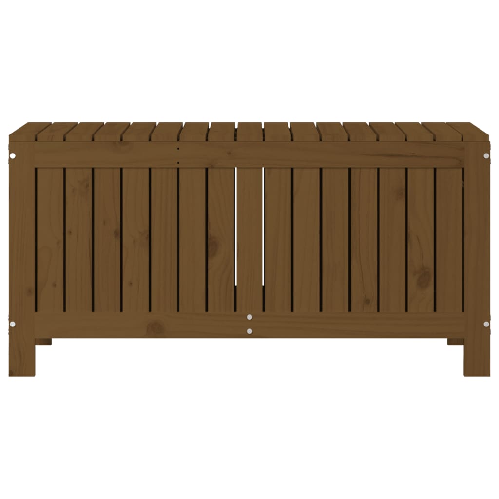 Contenitore da Giardino Ambra 108x42,5x54cm Legno Massello Pino - homemem39