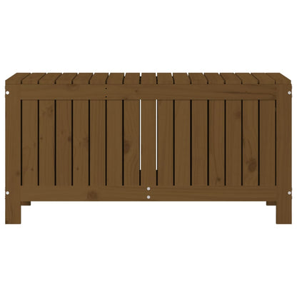 Contenitore da Giardino Ambra 108x42,5x54cm Legno Massello Pino - homemem39