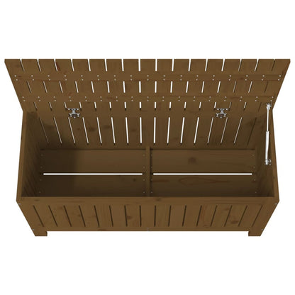 Contenitore da Giardino Ambra 108x42,5x54cm Legno Massello Pino - homemem39