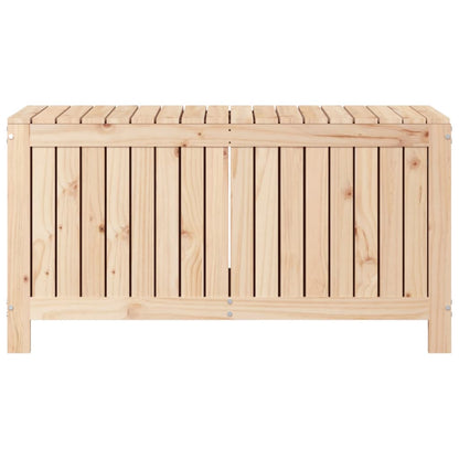 Contenitore da Giardino 115x49x60 cm in Legno Massello di Pino - homemem39