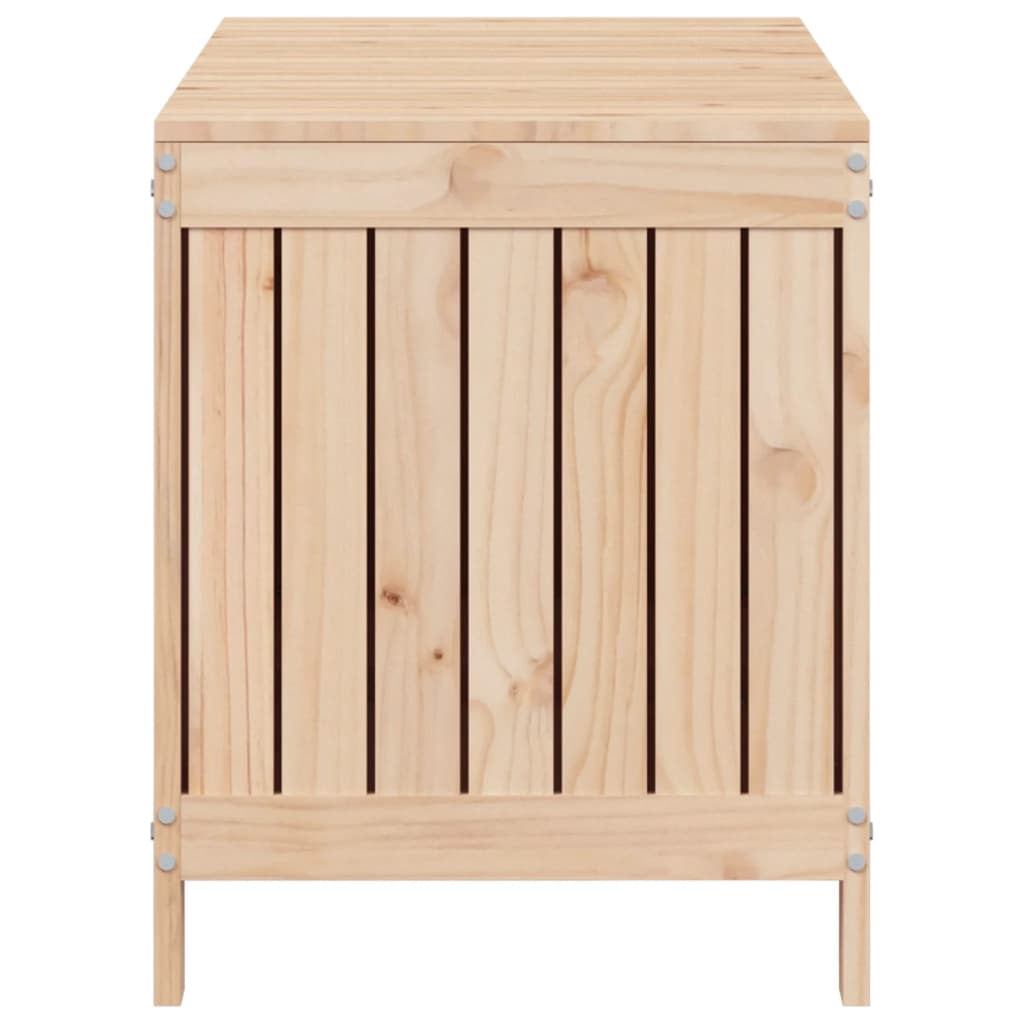 Contenitore da Giardino 115x49x60 cm in Legno Massello di Pino - homemem39