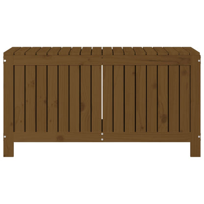 Contenitore da Giardino Ambra 115x49x60 cm Legno Massello Pino - homemem39