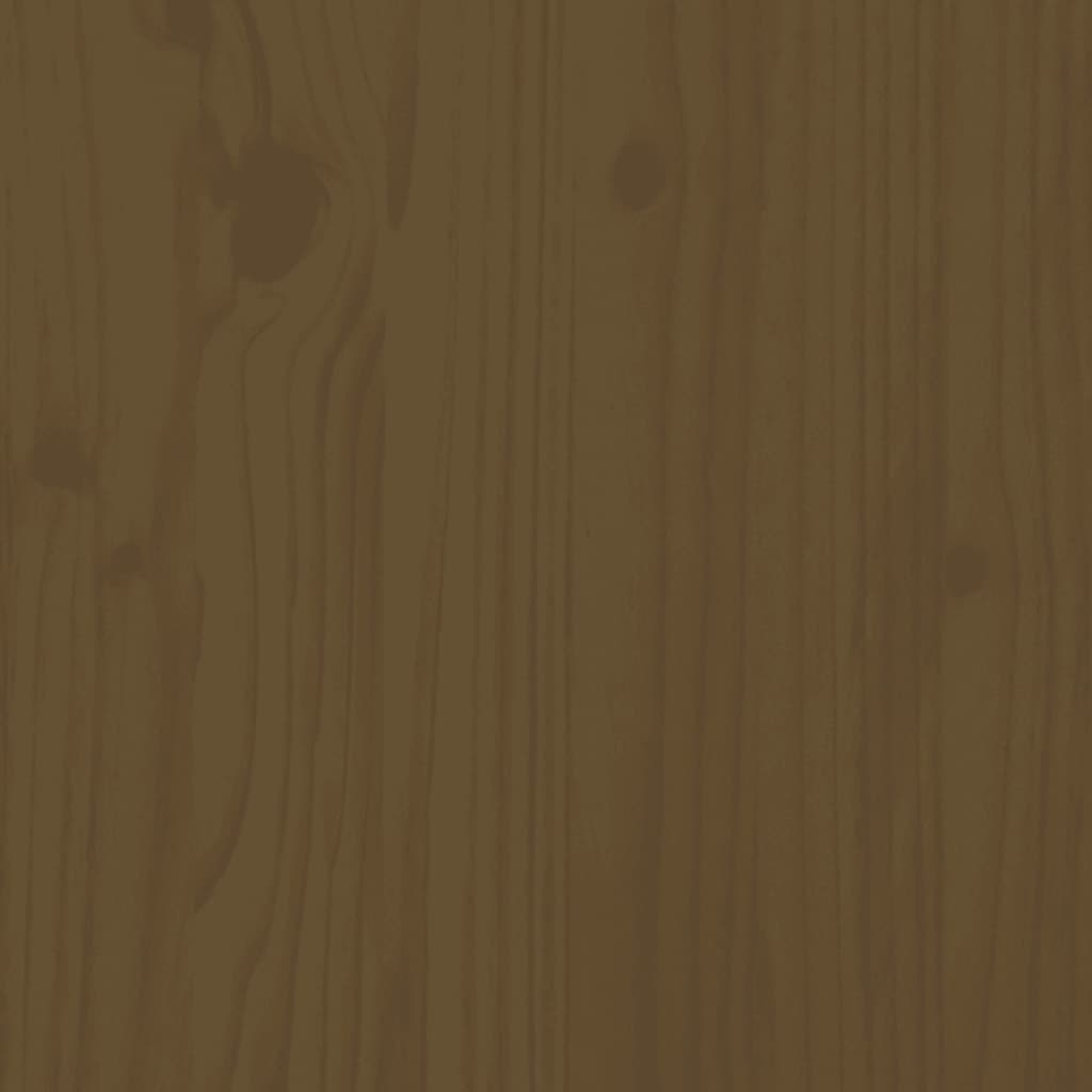 Contenitore da Giardino Ambra 115x49x60 cm Legno Massello Pino