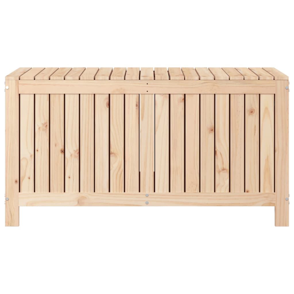 Contenitore da Giardino 121x55x64 cm in Legno Massello di Pino | homemem39