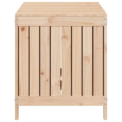 Contenitore da Giardino 121x55x64 cm in Legno Massello di Pino | homemem39