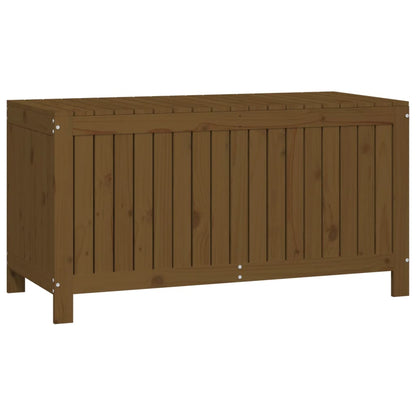 Contenitore da Giardino Ambra 121x55x64 cm Legno Massello Pino - homemem39