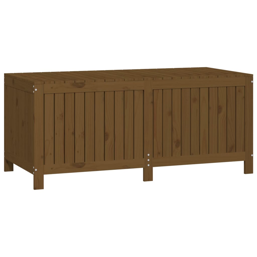 Contenitore da Giardino Ambra 147x68x64 cm Legno Massello Pino - homemem39