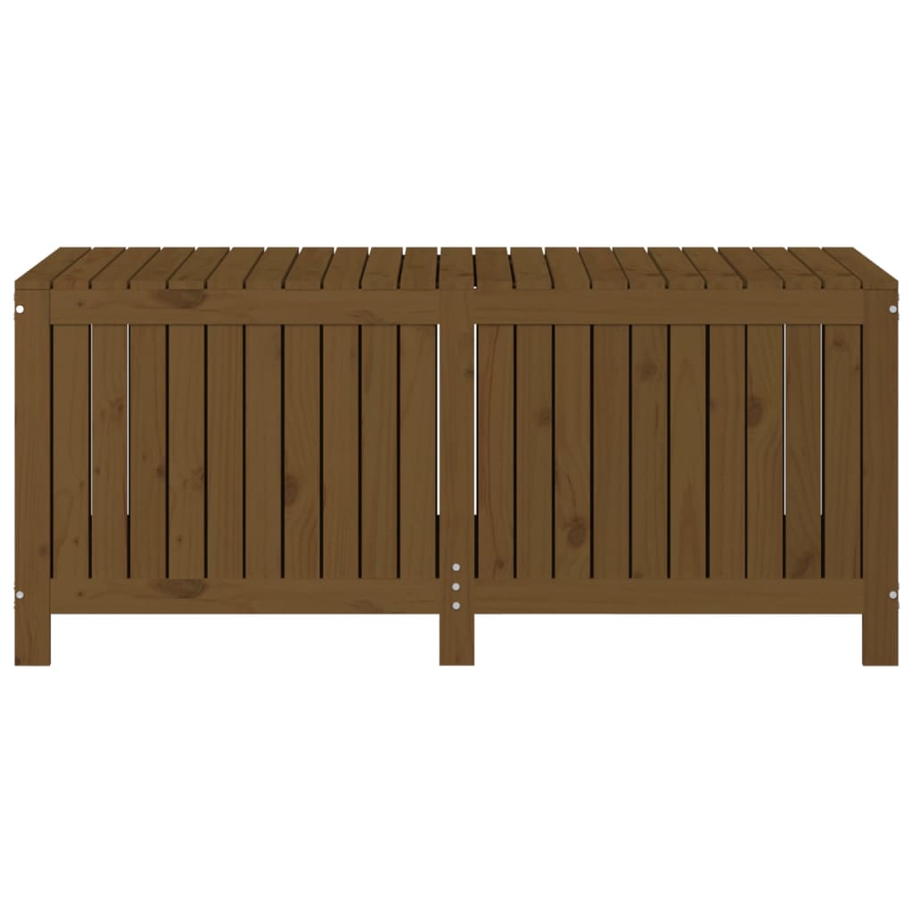 Contenitore da Giardino Ambra 147x68x64 cm Legno Massello Pino - homemem39