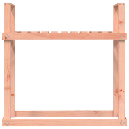 Portalegna 110x35x108,5 cm in Legno Massello di Douglas