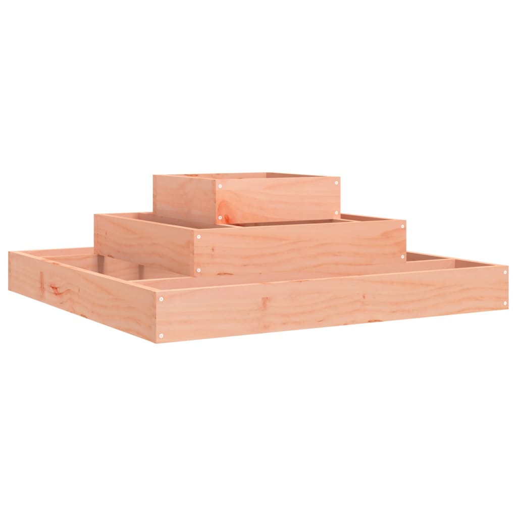 Fioriera 80x80x27 cm in Legno Massello di Douglas | homemem39